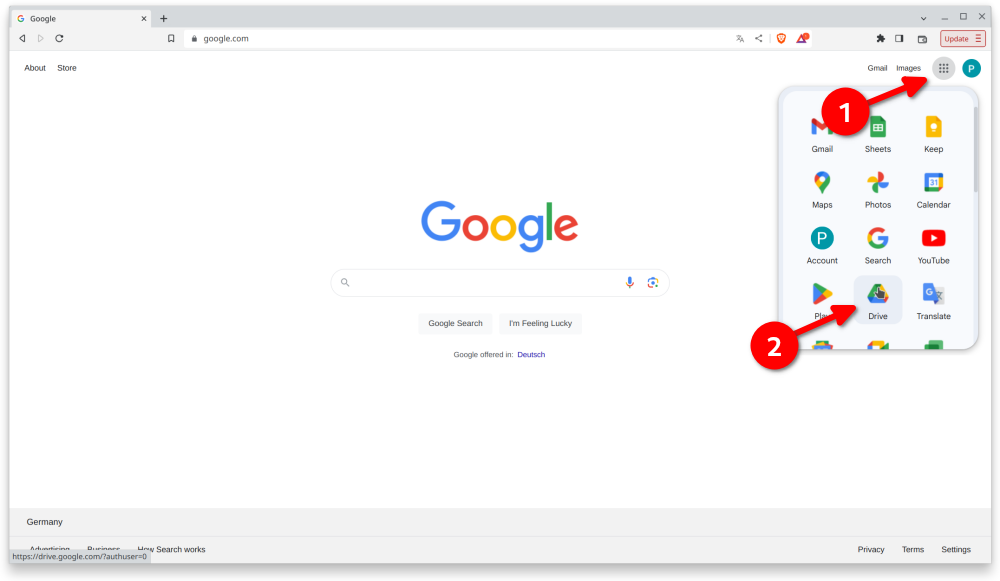 Start Drive App