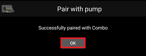Screenshot of Combo Pairing UI 4