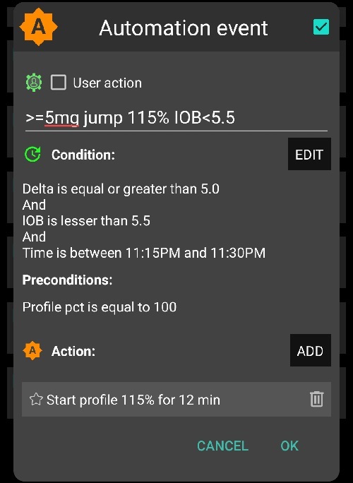 >=5mg jump 115%, iob<5.5